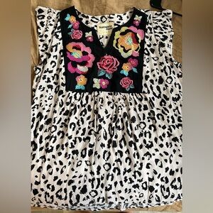 Savanna Jane ruffle sleeveless top